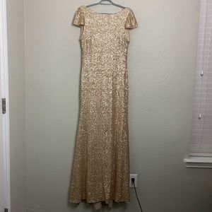 Sorella Vita long sequins formal dress